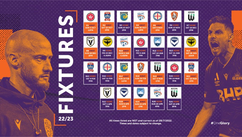 lịch thi đấu VĐQG Australia